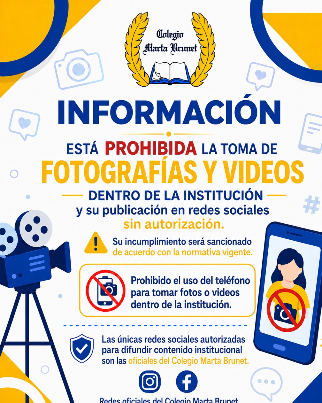 📢 Información importante para nuestra comunidad educativa
