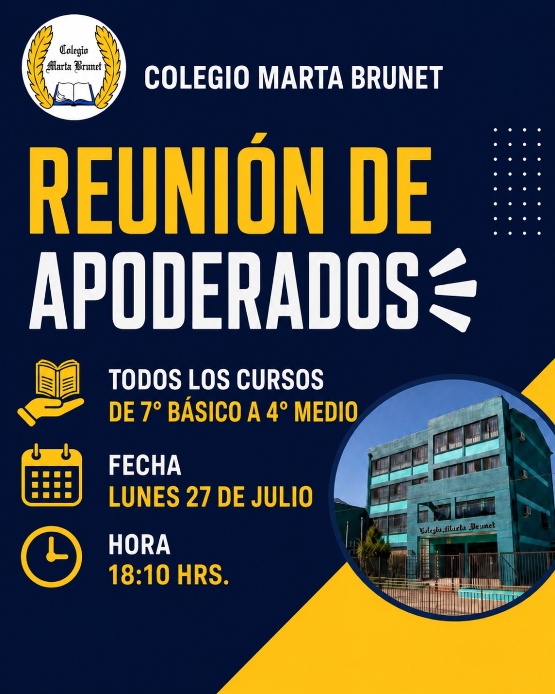 📢 Reunión de Apoderados – Enseñanza Media