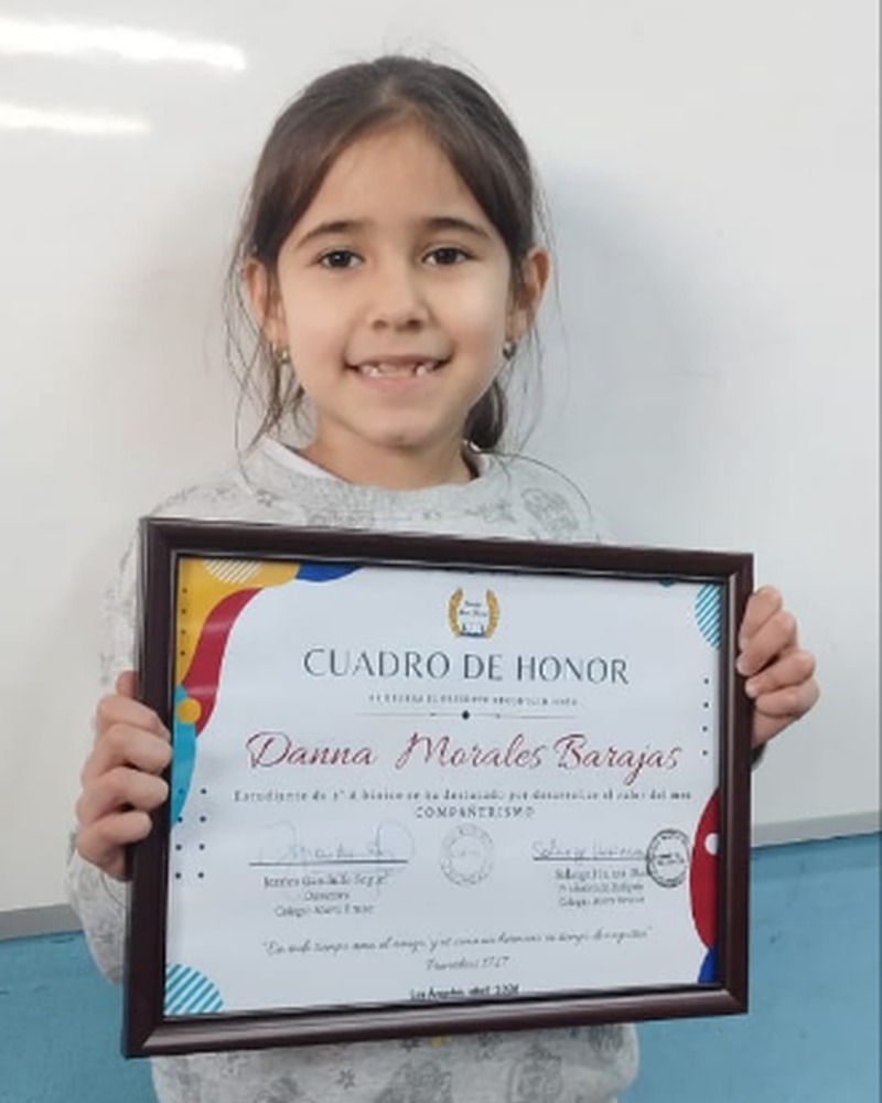DANNA PAOLA BARAJAS MORALES - 2° Básico A