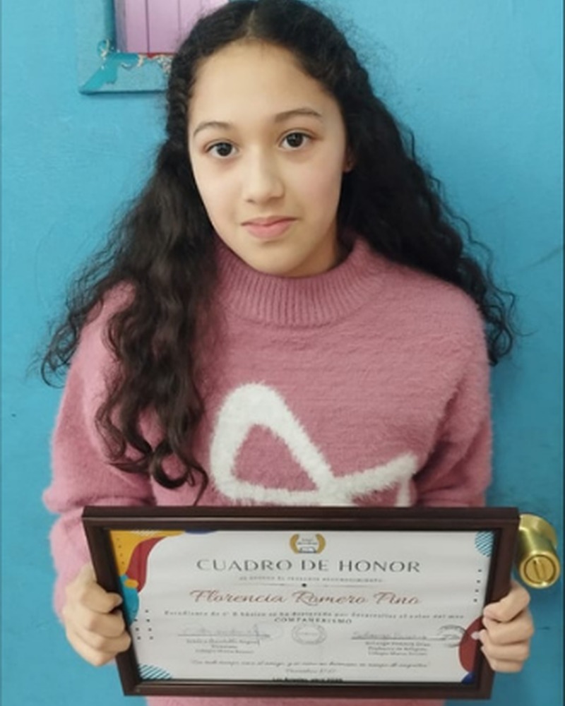 FLORENCIA EMILIA ROMERO PINO - 5° Básico B