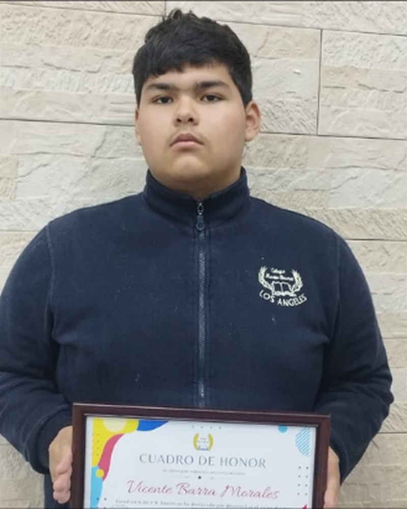VICENTE ANTONIO BARRA MORALES - 6° Básico B