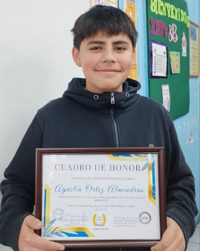 AGUSTÍN ALEXIS ORTIZ ALMENDRAS - 8° Básico B