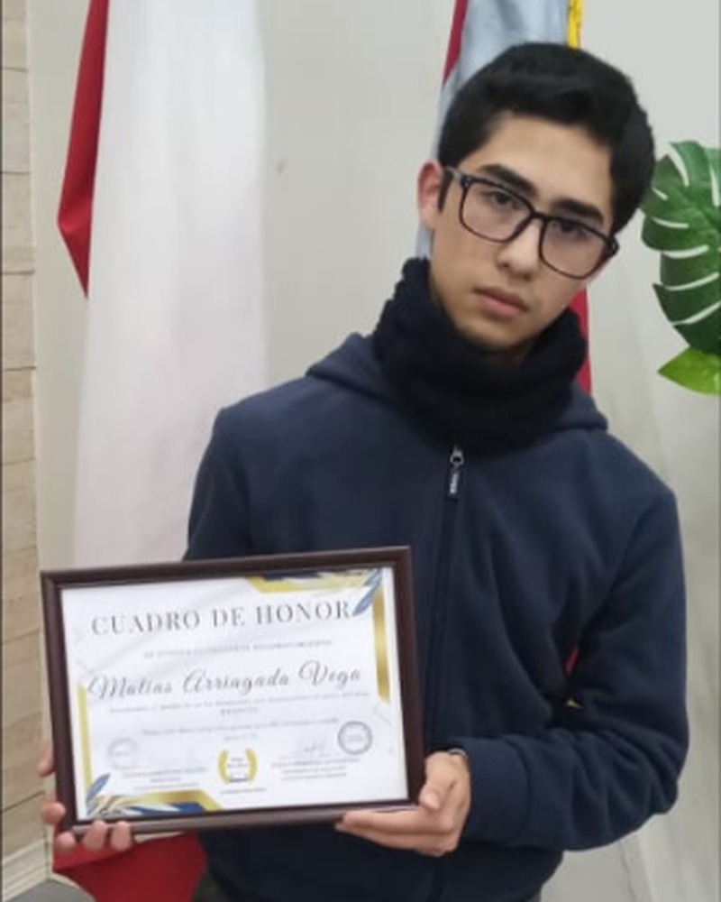 MATÍAS EZEQUIEL ARRIAGADA VEGA - II° Medio A