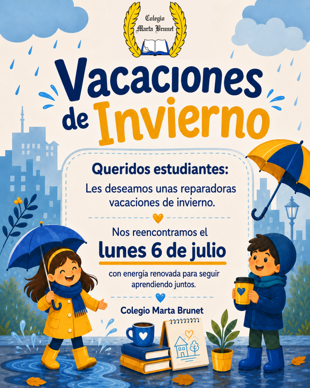 🌧️ Vacaciones de Invierno