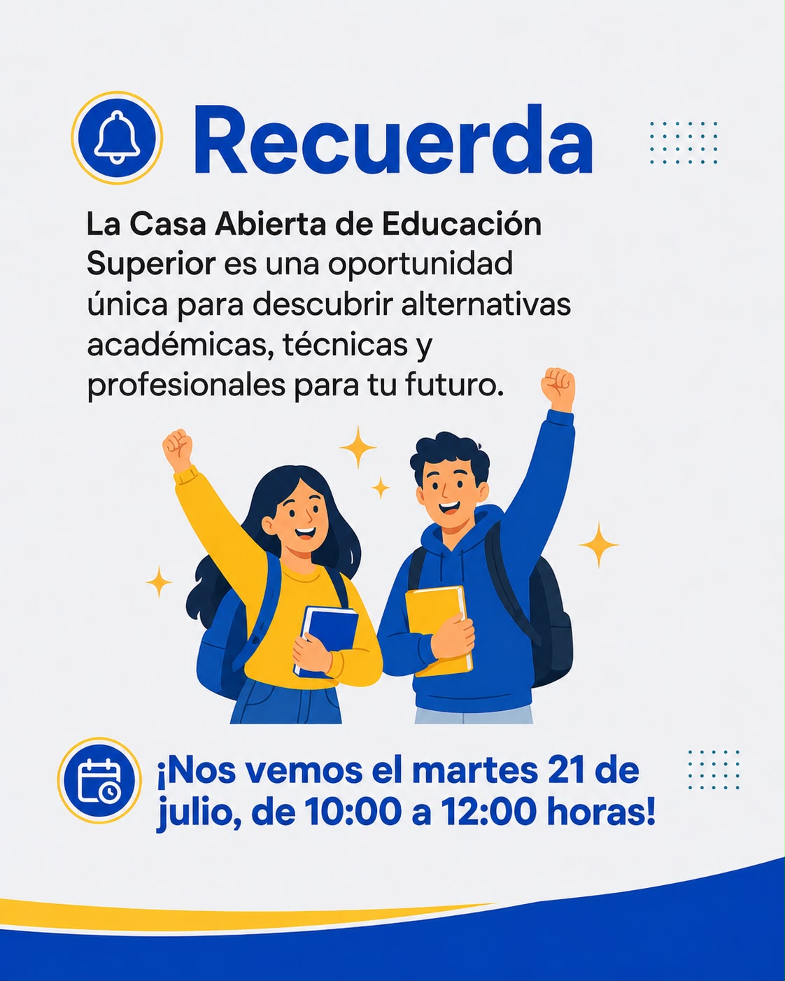 🎓 Casa Abierta de Educación Superior