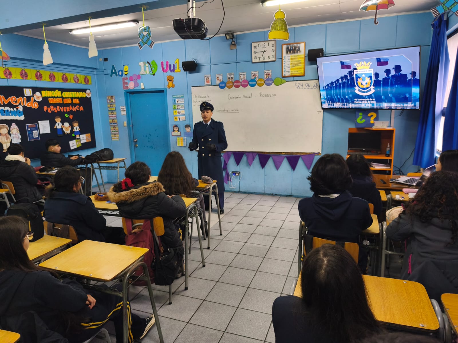 ✈️ Charla Vocacional de la Fuerza Aérea de Chile
