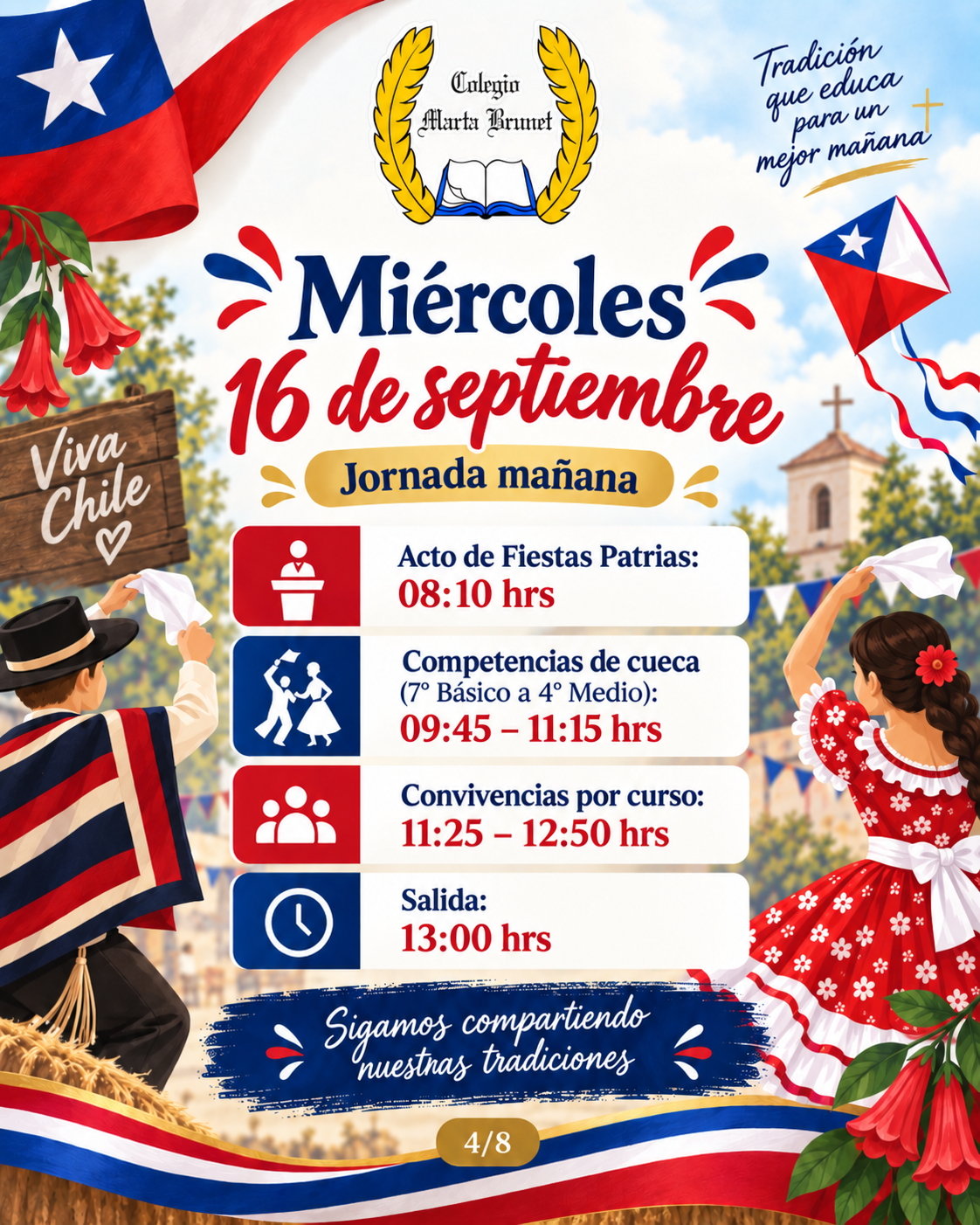 🇨🇱 ¡Vivamos juntos nuestra Semana de Fiestas Patrias 2026! 🇨🇱