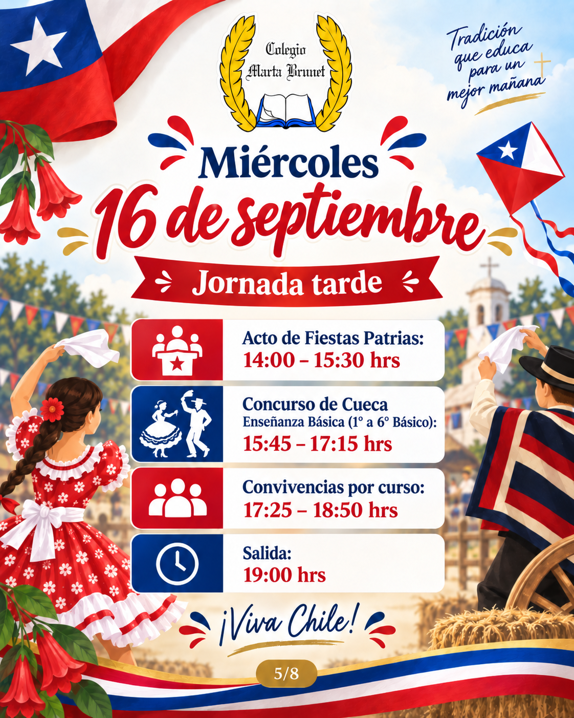 🇨🇱 ¡Vivamos juntos nuestra Semana de Fiestas Patrias 2026! 🇨🇱