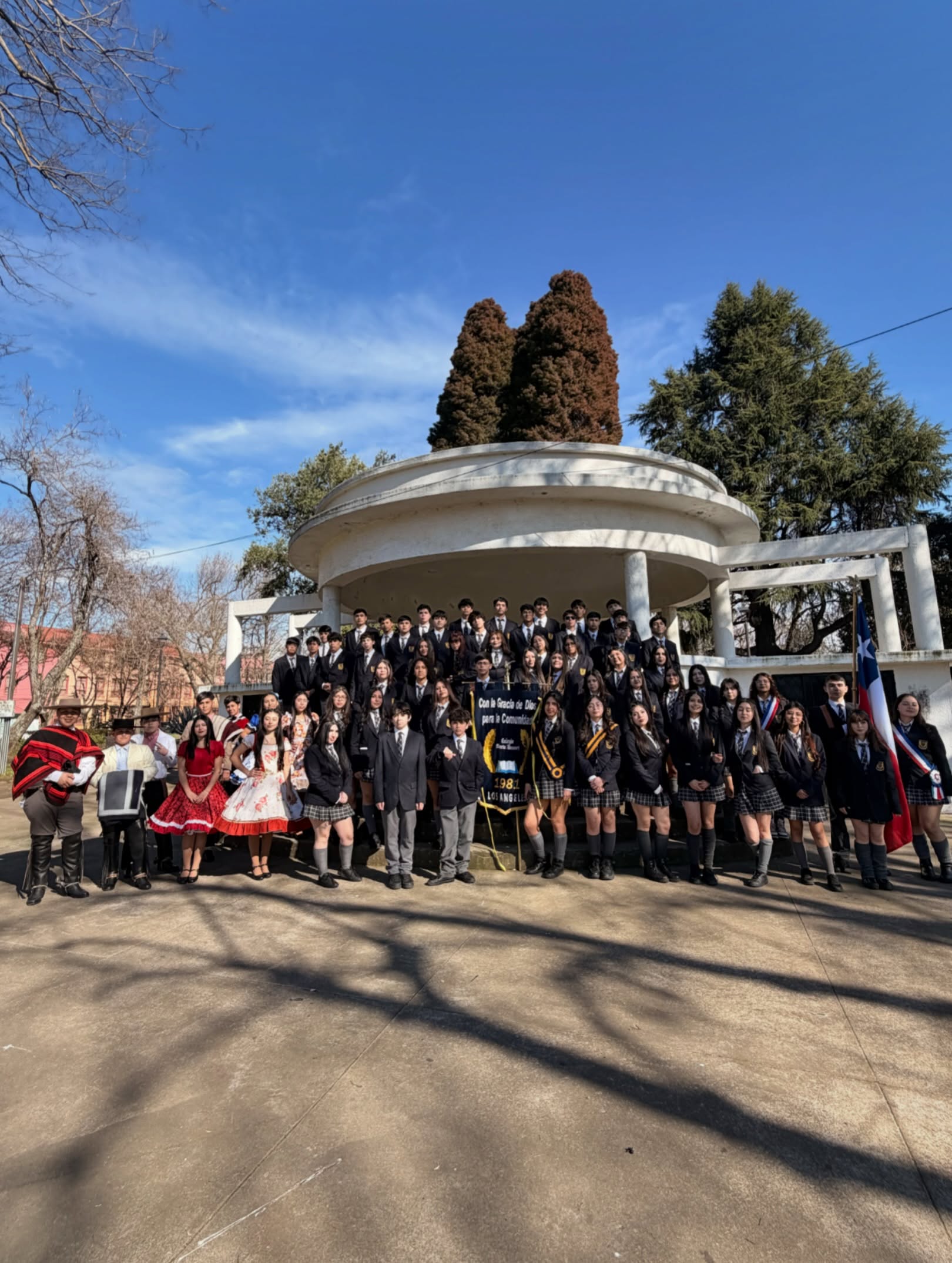 Colegio Marta Brunet presente en la conmemoración del natalicio de Bernardo O’Higgins 🇨🇱